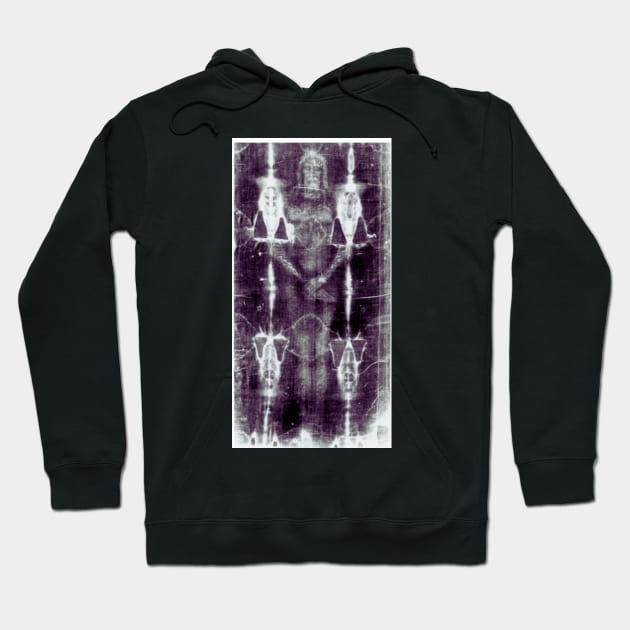 The Holy Son Of God | Shroud Of Turin Hoodie by LivingWellness